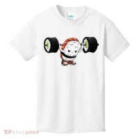 Sushi Weightlifting Kids T-Shirt thumb 0