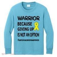 Sarcoma Warrior Sarcoma Cancer Survivor Gift Kids Long Sleeve Shirt thumb 0