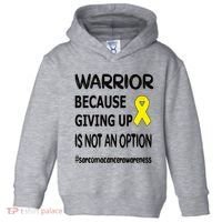 Sarcoma Warrior Sarcoma Cancer Survivor Gift Toddler Hoodie thumb 0