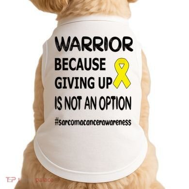 Sarcoma Warrior Sarcoma Cancer Survivor Gift Doggie Tank