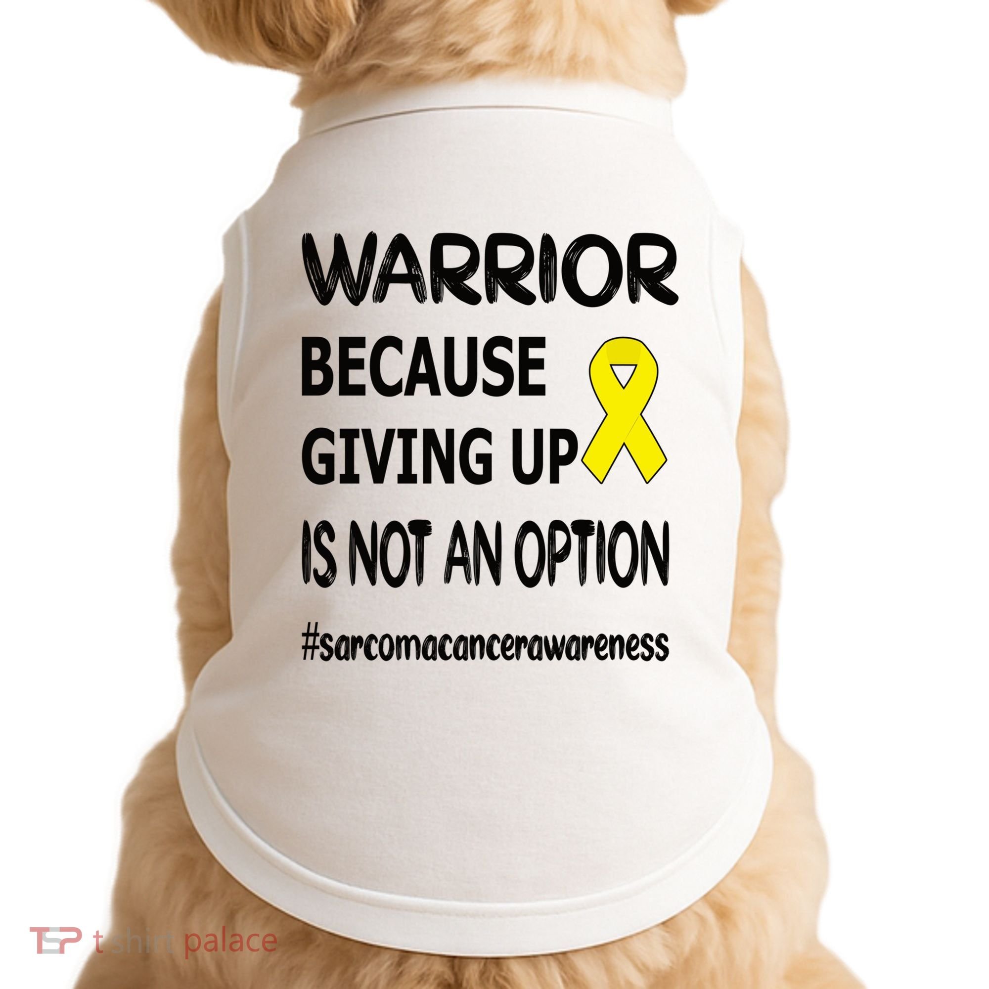 Sarcoma Warrior Sarcoma Cancer Survivor Gift Doggie Tank