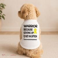 Sarcoma Warrior Sarcoma Cancer Survivor Gift Doggie Tank thumb 2