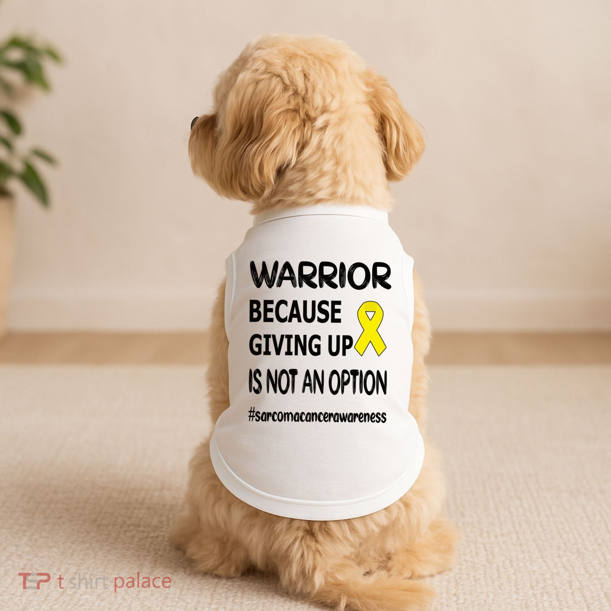 Sarcoma Warrior Sarcoma Cancer Survivor Gift Doggie Tank