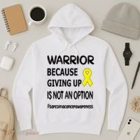 Sarcoma Warrior Sarcoma Cancer Survivor Gift Hoodie thumb 3