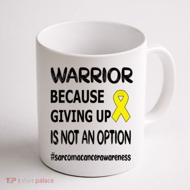 Sarcoma Warrior Sarcoma Cancer Survivor Gift Coffee Mug back