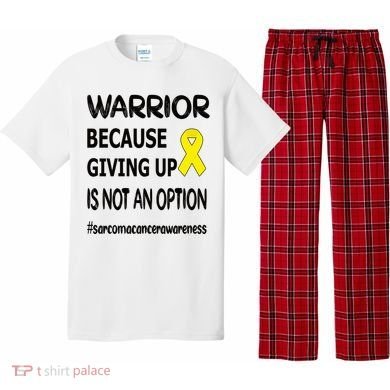 Sarcoma Warrior Sarcoma Cancer Survivor Gift Pajama Set