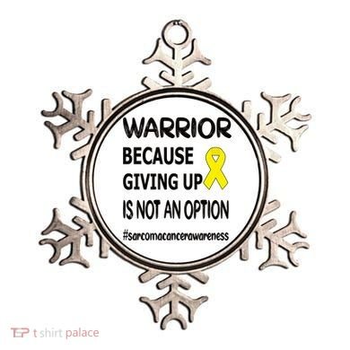 Sarcoma Warrior Sarcoma Cancer Survivor Gift Ornament