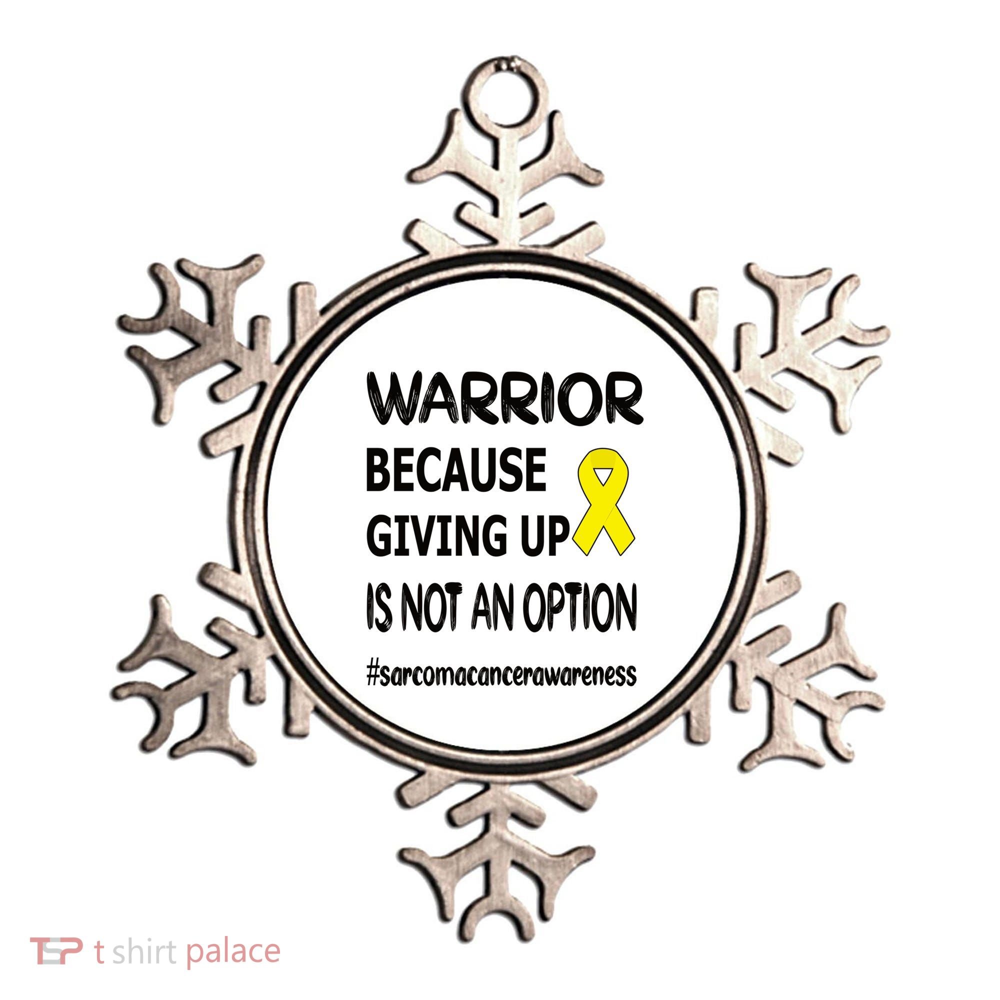 Sarcoma Warrior Sarcoma Cancer Survivor Gift Ornament