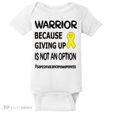 Sarcoma Warrior Sarcoma Cancer Survivor Gift Baby Bodysuit