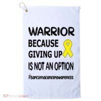 Sarcoma Warrior Sarcoma Cancer Survivor Gift Golf Towel thumb 0