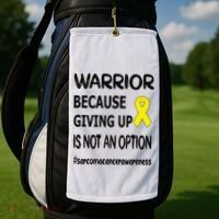Sarcoma Warrior Sarcoma Cancer Survivor Gift Golf Towel thumb 2