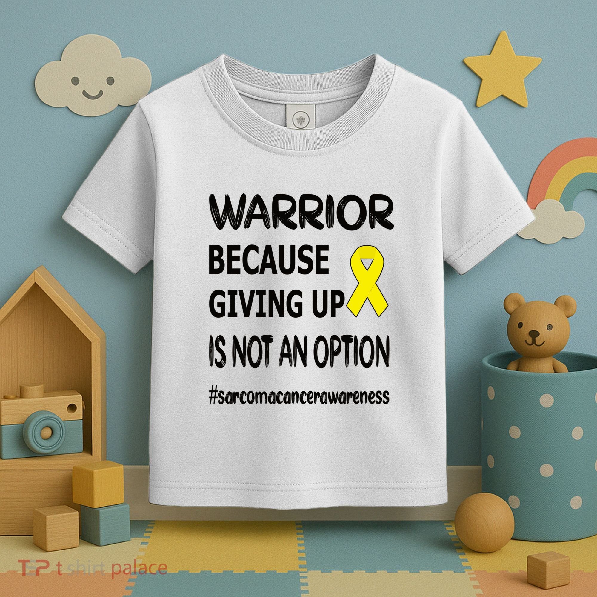 Sarcoma Warrior Sarcoma Cancer Survivor Gift Toddler T-Shirt
