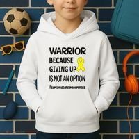 Sarcoma Warrior Sarcoma Cancer Survivor Gift Kids Hoodie thumb 2