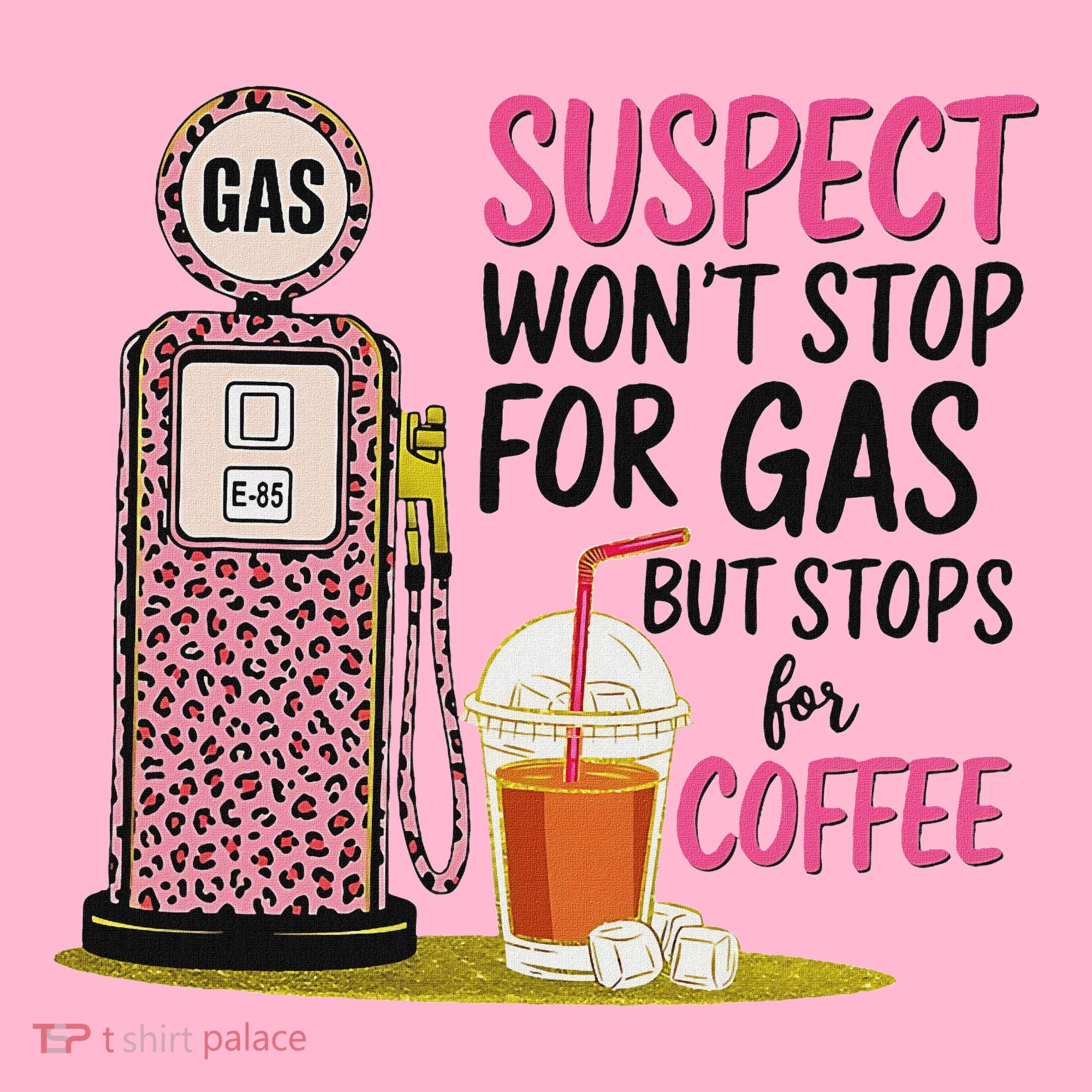 Suspect WonT Stop For Gas But Stops For Coffee Coaster