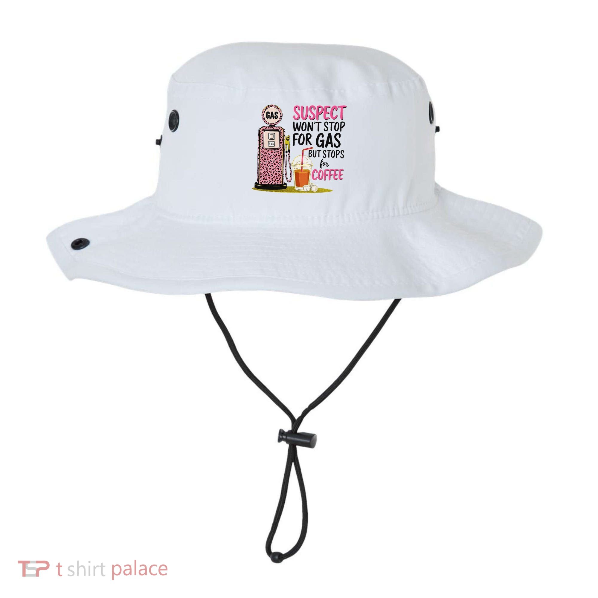 Suspect WonT Stop For Gas But Stops For Coffee Bucket Hat