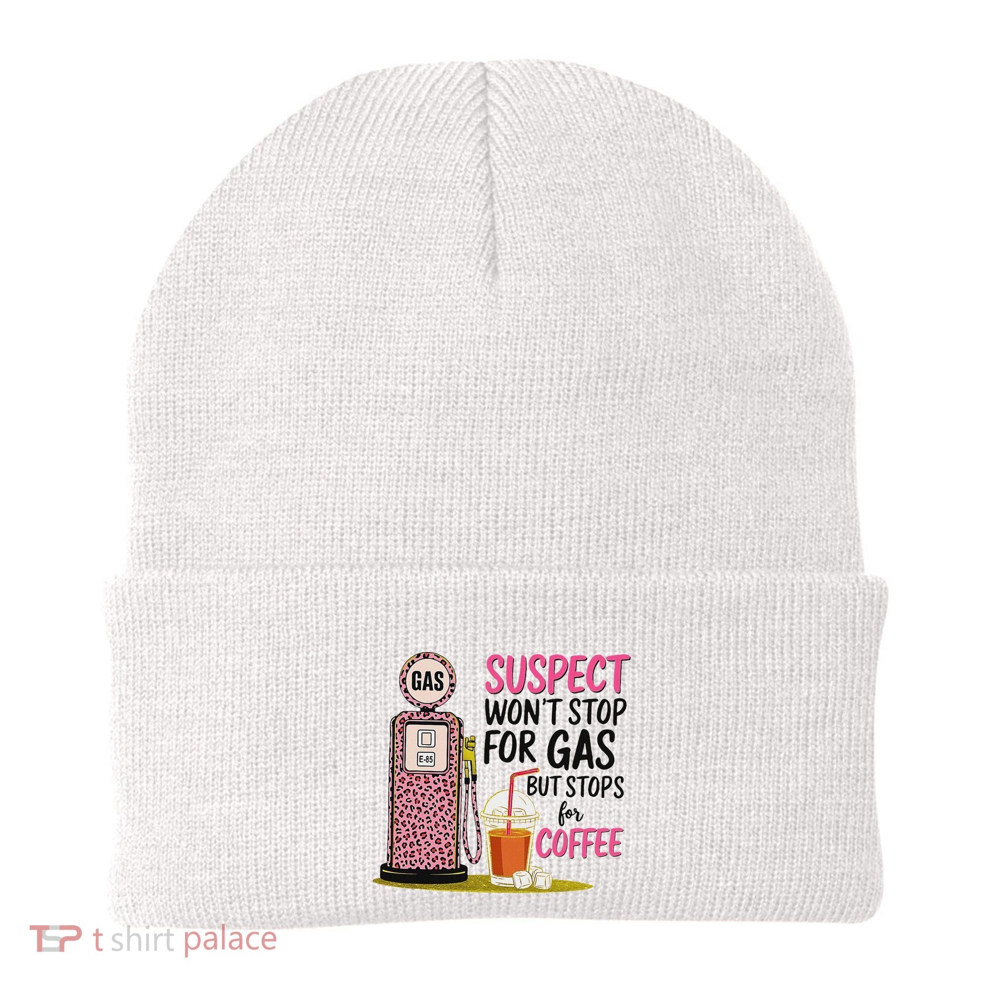 Suspect WonT Stop For Gas But Stops For Coffee Beanie