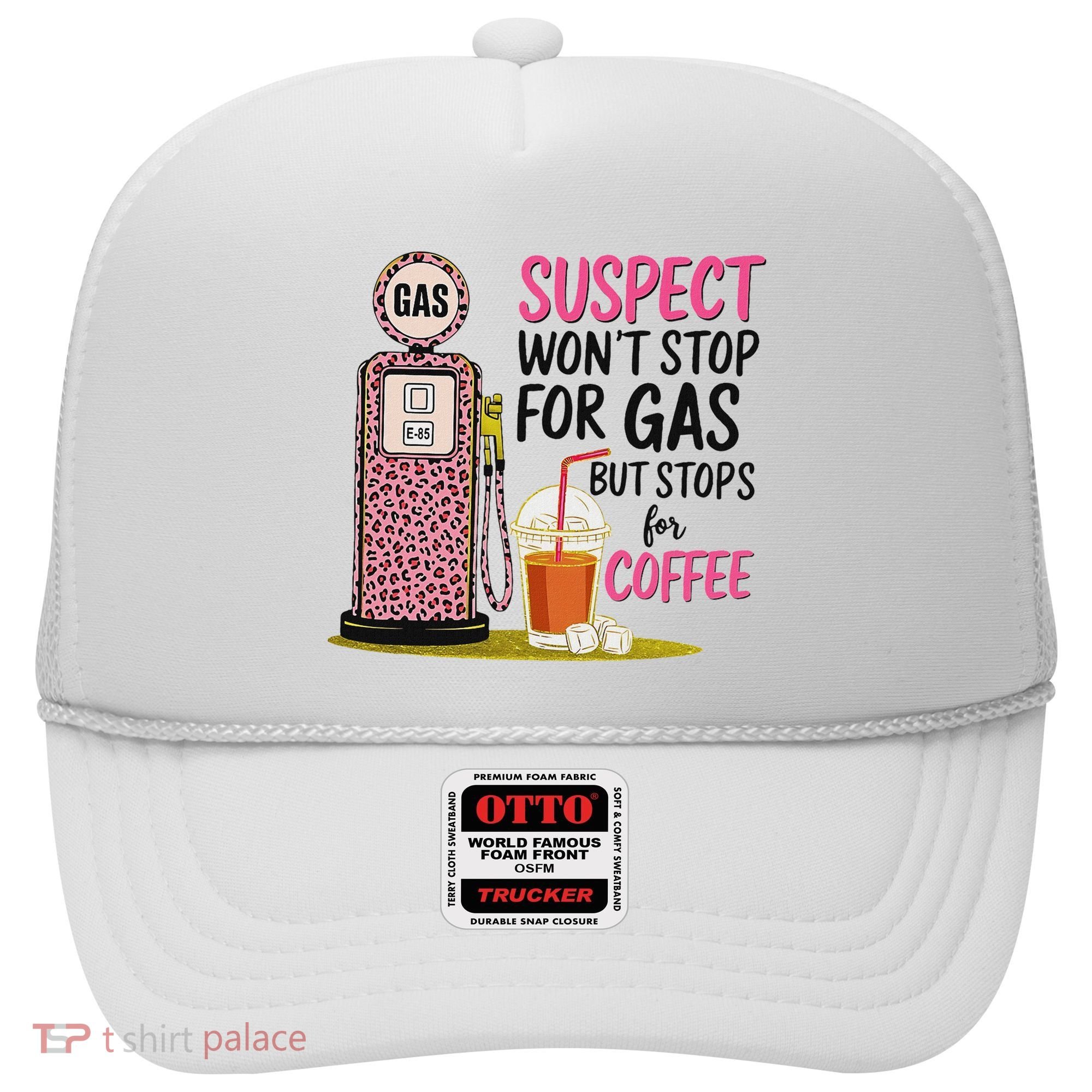 Suspect WonT Stop For Gas But Stops For Coffee Hat