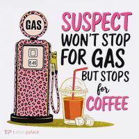 Suspect WonT Stop For Gas But Stops For Coffee Visor thumb 3