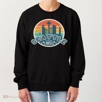 Seattle Washington State Hiking Camping Women Women's Sweatshirt thumb 0