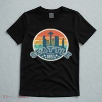 Seattle Washington State Hiking Camping Women T-Shirt thumb 5