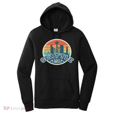 Seattle Washington State Hiking Camping Women Women's Hoodie