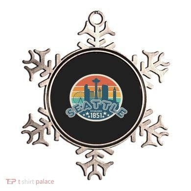 Seattle Washington State Hiking Camping Women Ornament