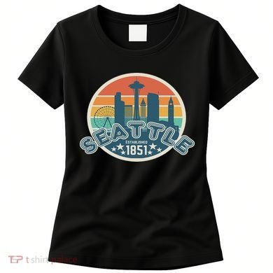 Seattle Washington State Hiking Camping Women Women's T-Shirt