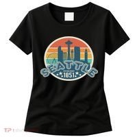 Seattle Washington State Hiking Camping Women Women's T-Shirt thumb 0