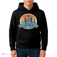 Seattle Washington State Hiking Camping Women Kids Hoodie thumb 4