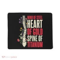 Scoliosis Warrior Scoliosis Surgery Recovery Mousepad thumb 0