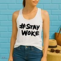 Stay Woke Shirt Stay Woke Women's Tank Top thumb 2