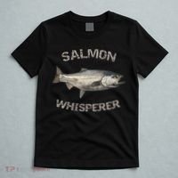 Salmon Whisperer Salmon Fishing T-Shirt thumb 5