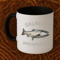 Salmon Whisperer Salmon Fishing Coffee Mug thumb 2