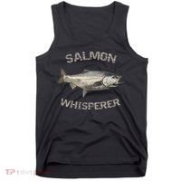Salmon Whisperer Salmon Fishing Tank Top thumb 0