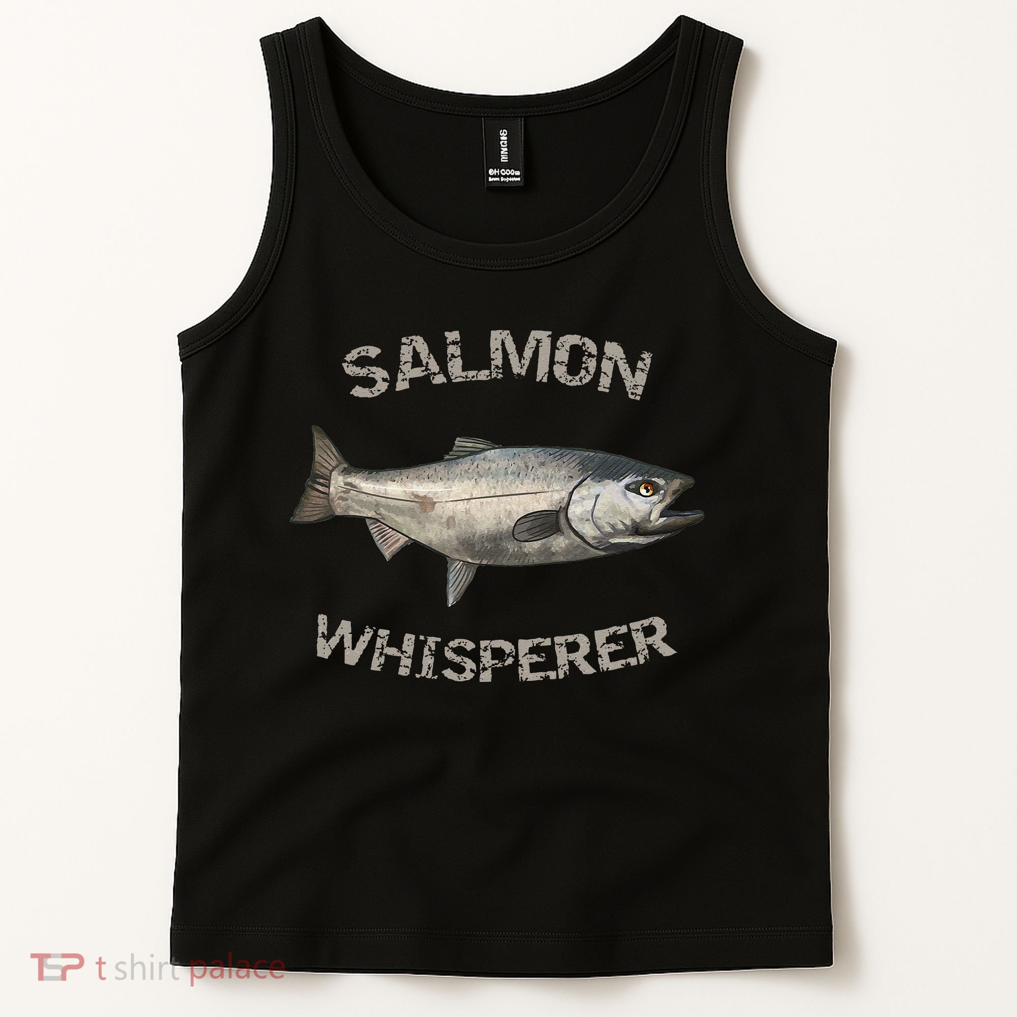 Salmon Whisperer Salmon Fishing Tank Top