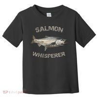 Salmon Whisperer Salmon Fishing Toddler T-Shirt thumb 0
