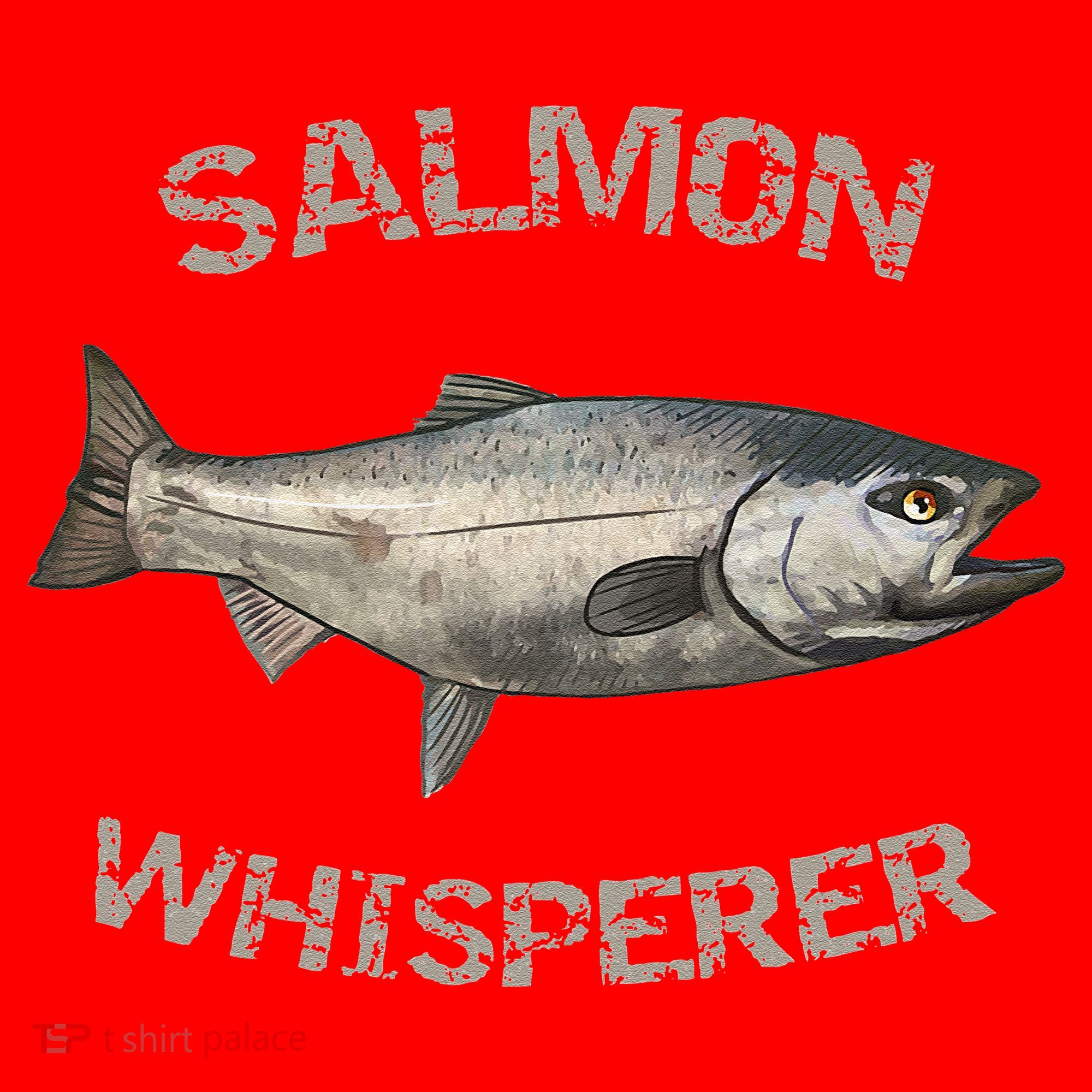 Salmon Whisperer Salmon Fishing Santa Hat