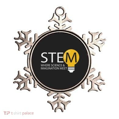 Stem Where Science & Imagination Meet Funny Design Ornament