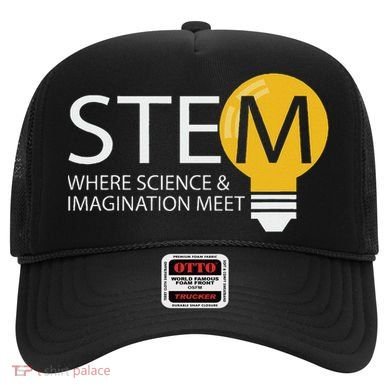 Stem Where Science & Imagination Meet Funny Design Hat