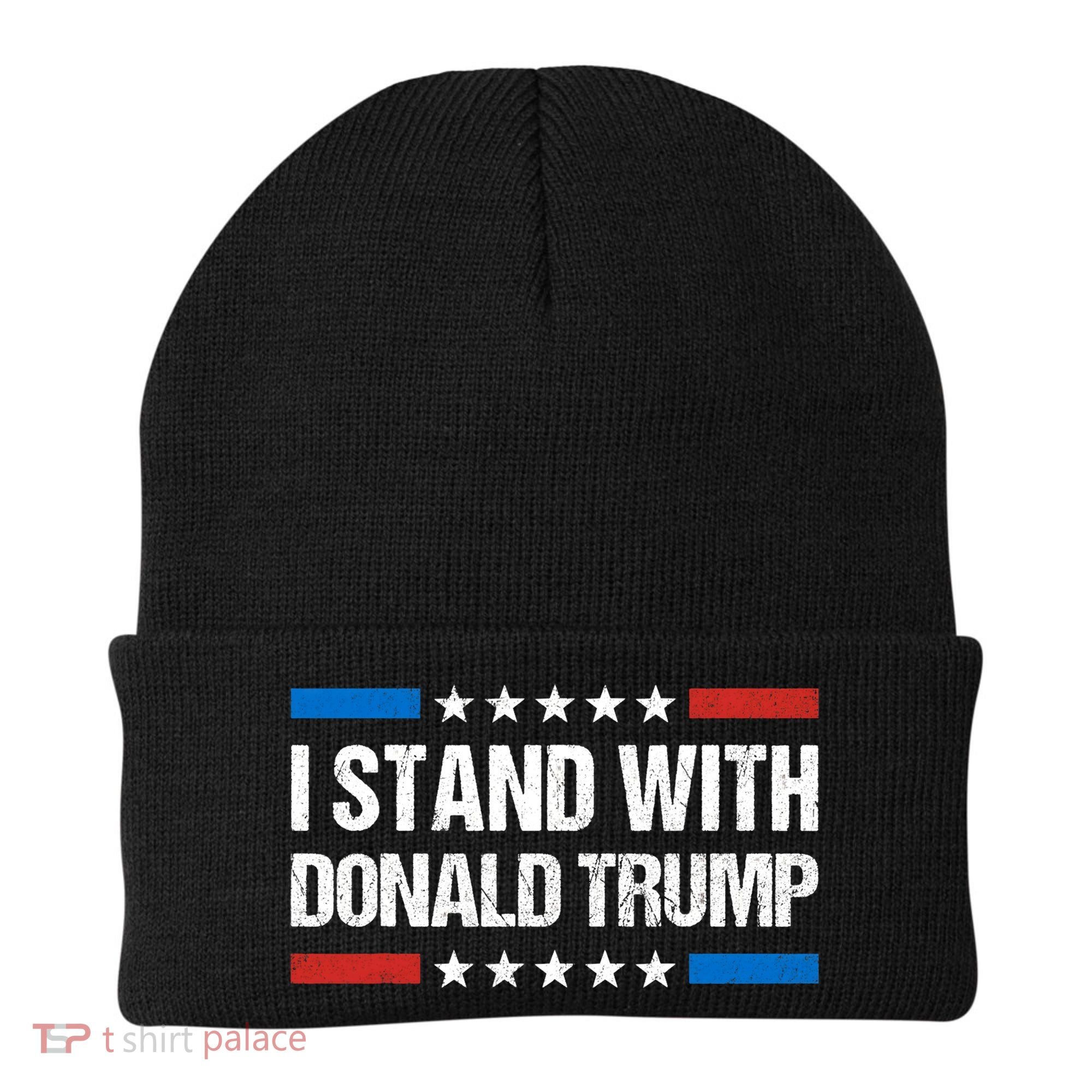 Stand With Trump Support Our President Donald Trump, Trump Indicted Beanie