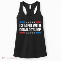 Stand With Trump Support Our President Donald Trump, Trump Indicted Women's Tank Top thumb 0