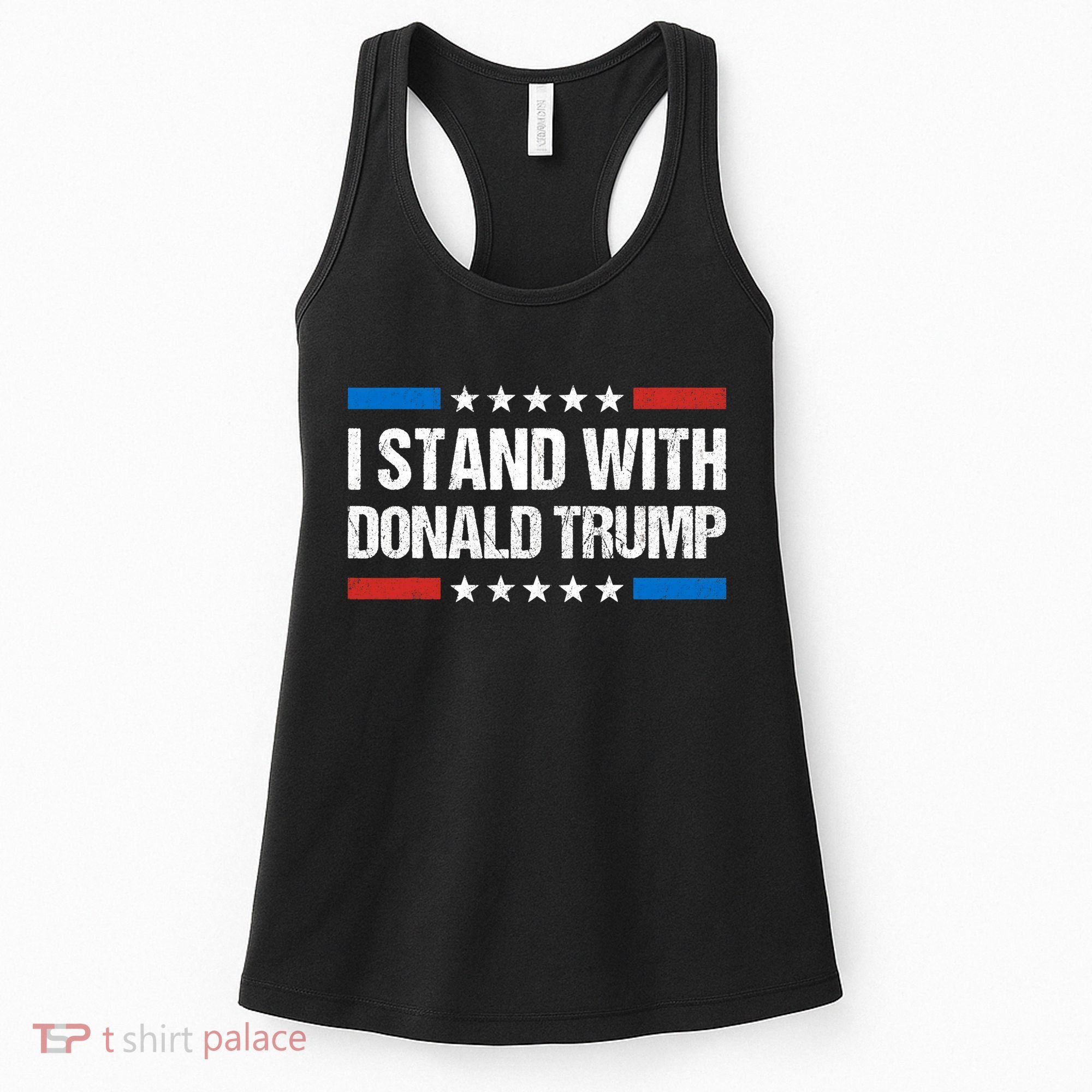 Stand With Trump Support Our President Donald Trump, Trump Indicted Women's Tank Top