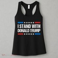 Stand With Trump Support Our President Donald Trump, Trump Indicted Women's Tank Top thumb 3