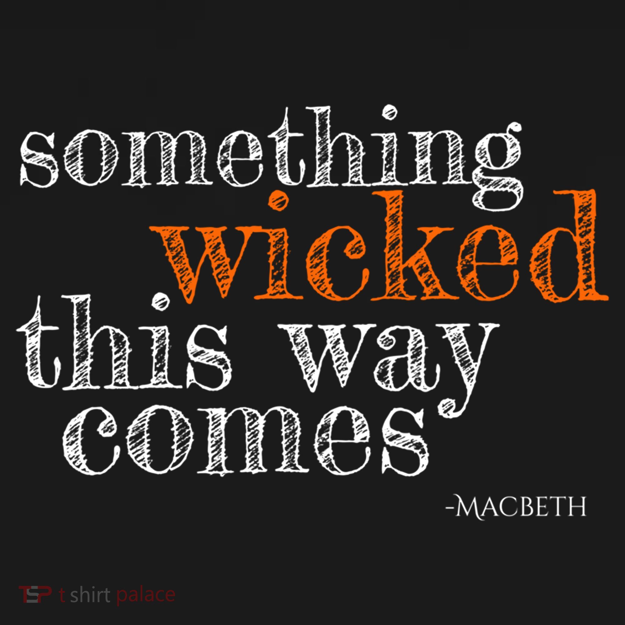 Something Wicked This Way Comes Shakespeare Halloween Meaningful Gift USA-Made Doggie Bandana