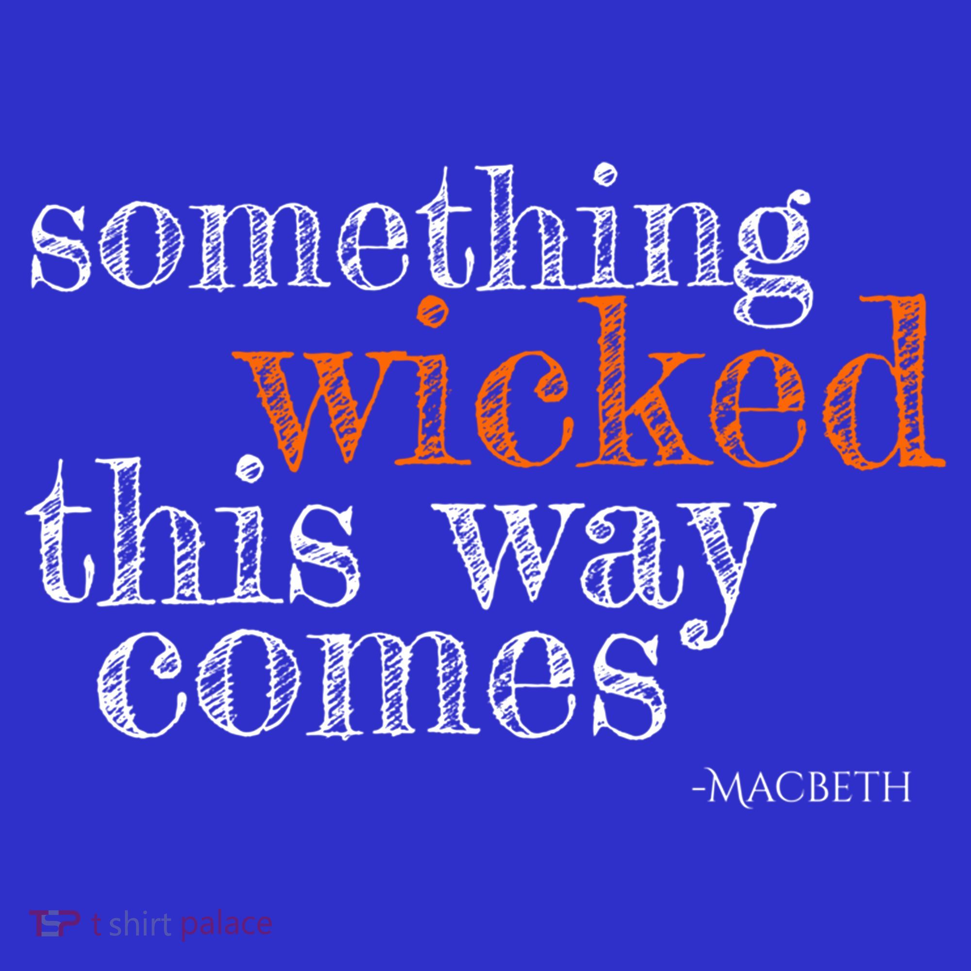 Something Wicked This Way Comes Shakespeare Halloween Meaningful Gift Apron