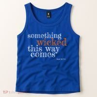 Something Wicked This Way Comes Shakespeare Halloween Meaningful Gift Tank Top thumb 2