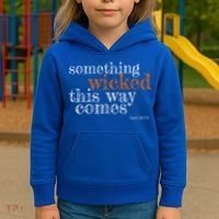 Something Wicked This Way Comes Shakespeare Halloween Meaningful Gift Kids Hoodie thumb 3