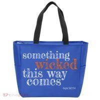 Something Wicked This Way Comes Shakespeare Halloween Meaningful Gift Tote Bag thumb 0