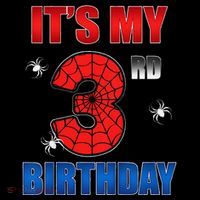 Spider Web Three 3 Years Old ItS My 3rd Birthday Boy Party Coffee Mug thumb 5