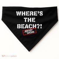 Shore Wheres The Beach USA-Made Doggie Bandana thumb 0